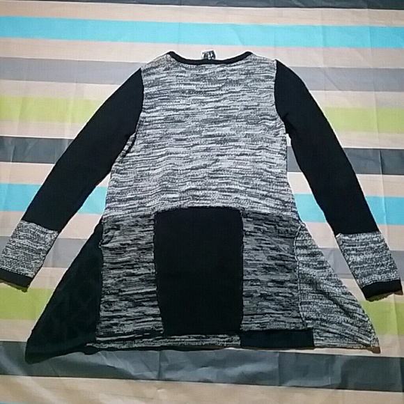 NWT Style & Co New Teal Combo Sweater Size Large - Picture 2 of 3